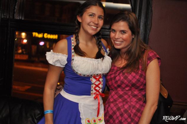 Men wear lederhosen; women wear dirndl.  Your fun fact for the day!